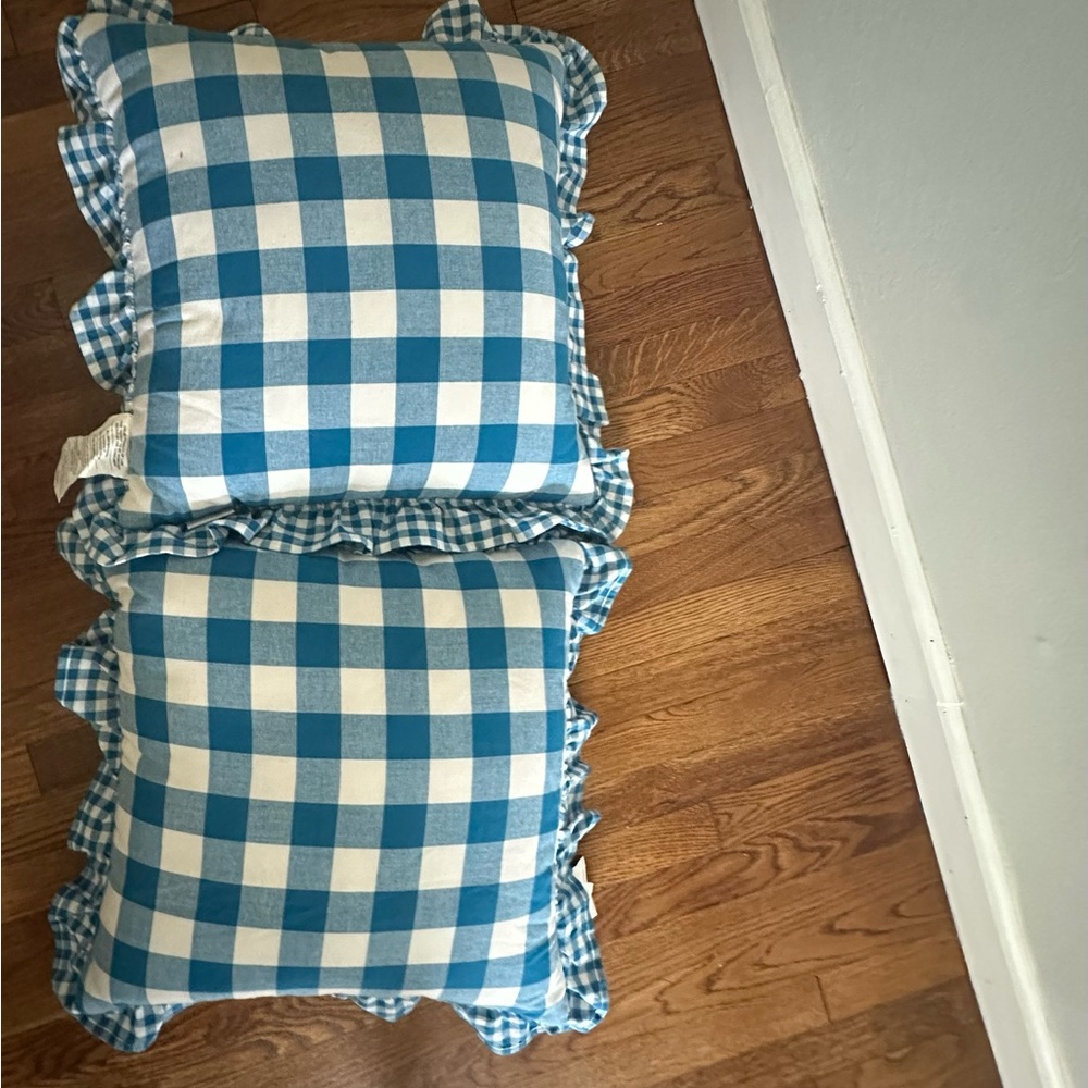 Coastal grandma decorative pillows by The Farmhouse
